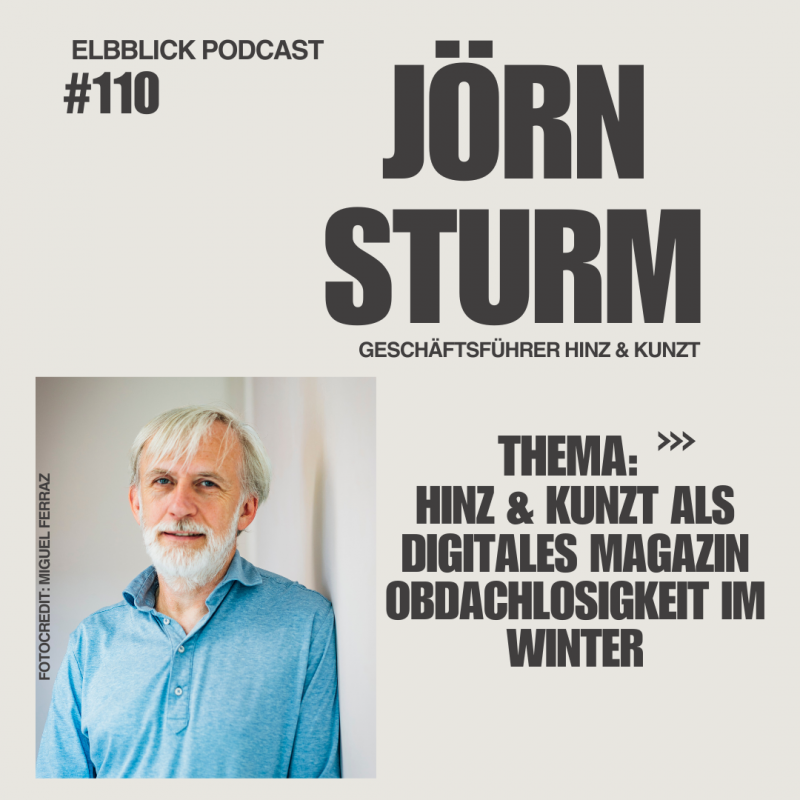 Jörn Sturm von Hinz & Kunzt im ELBBLICK Podcast