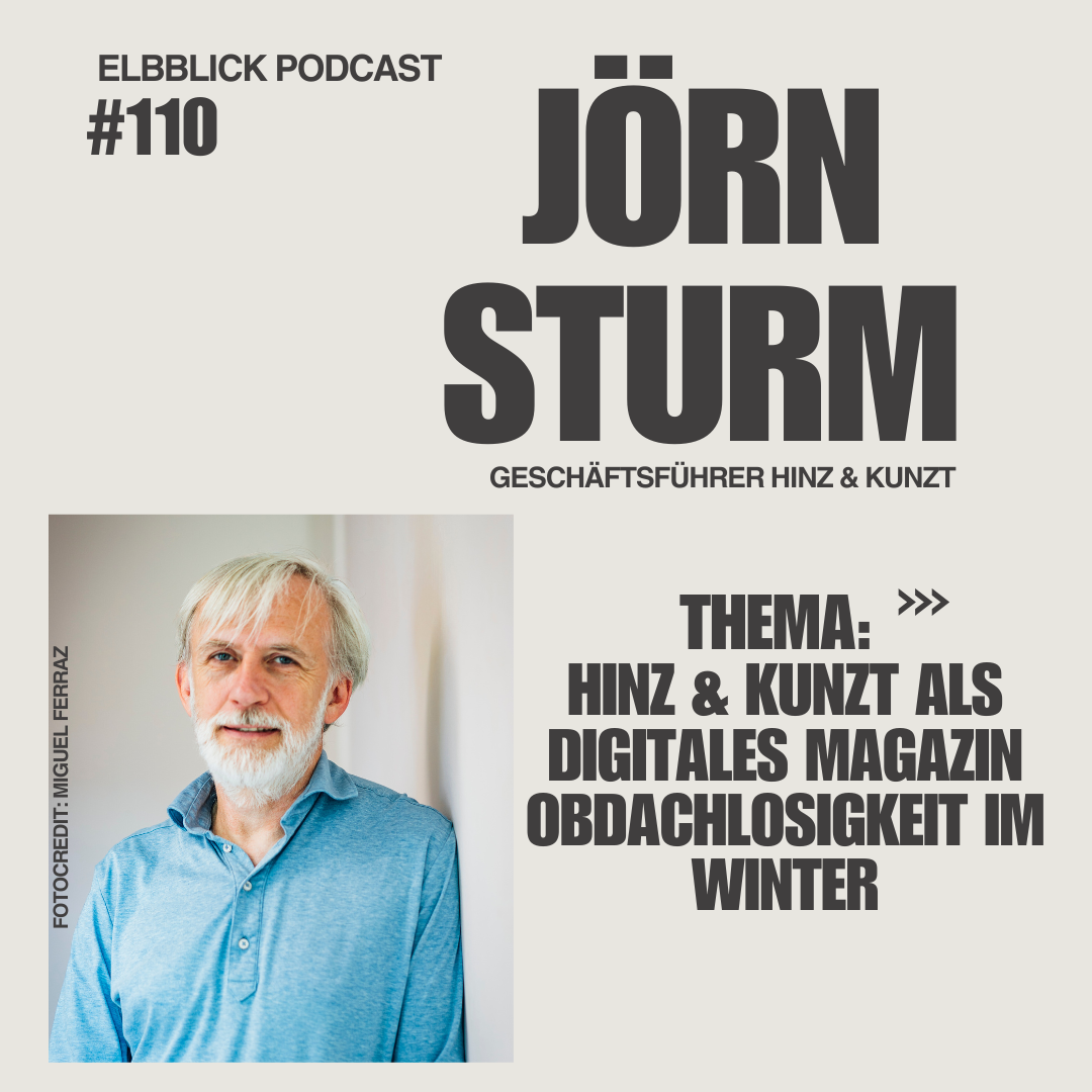 Jörn Sturm von Hinz & Kunzt im ELBBLICK Podcast